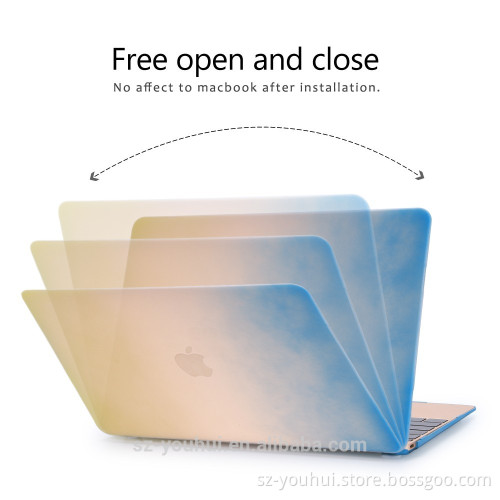 Latest version rainbow color for macbook carry bag